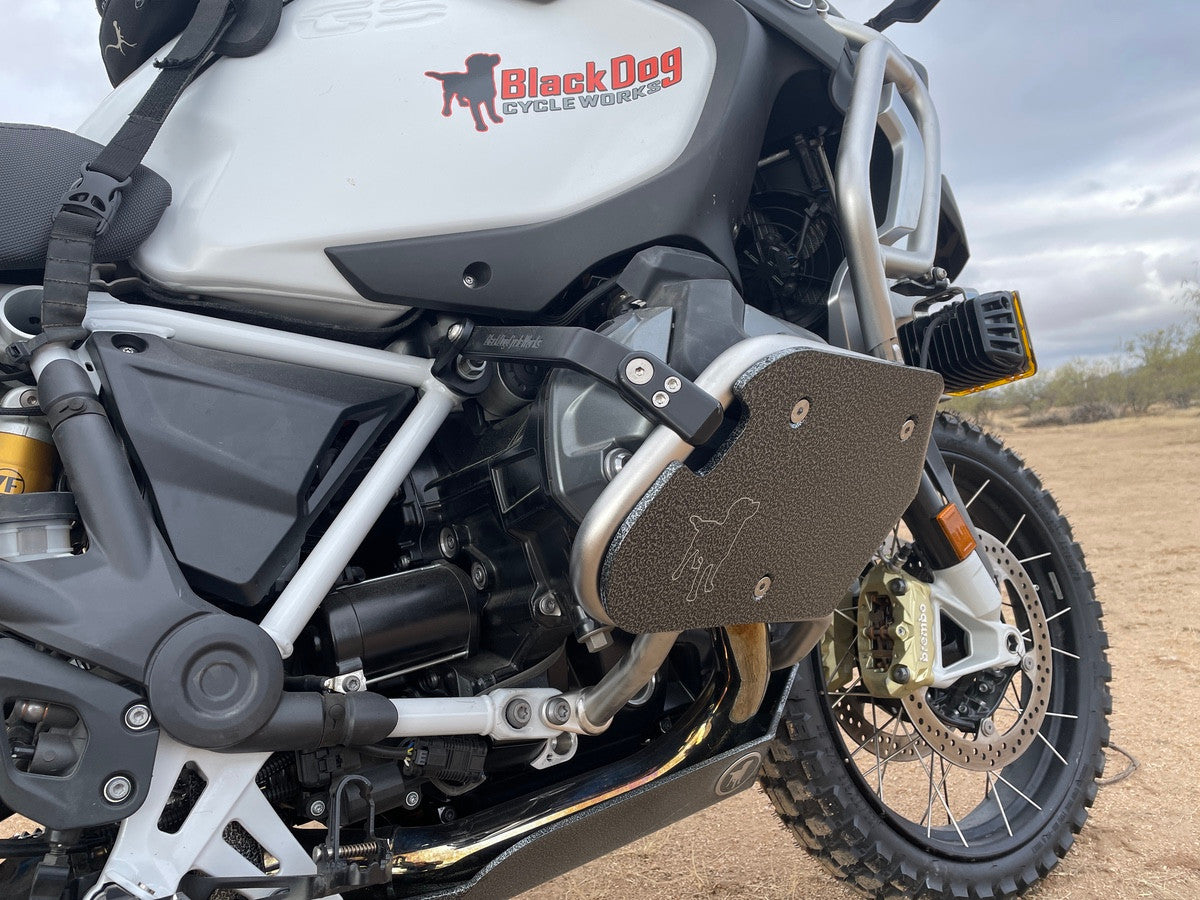 2024 For BMW R1250GS R1250 GS R 1250 GS GSA Gs1250 HP Motorcycle Engine Guard Crash Bar 25MM Bumper Protector Decorative Block (Color : Red NO Logo, Size - View #5